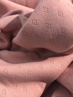 Stof Tricot - Pointelle - Roze