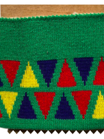 Boordstof - Driehoek - Groen