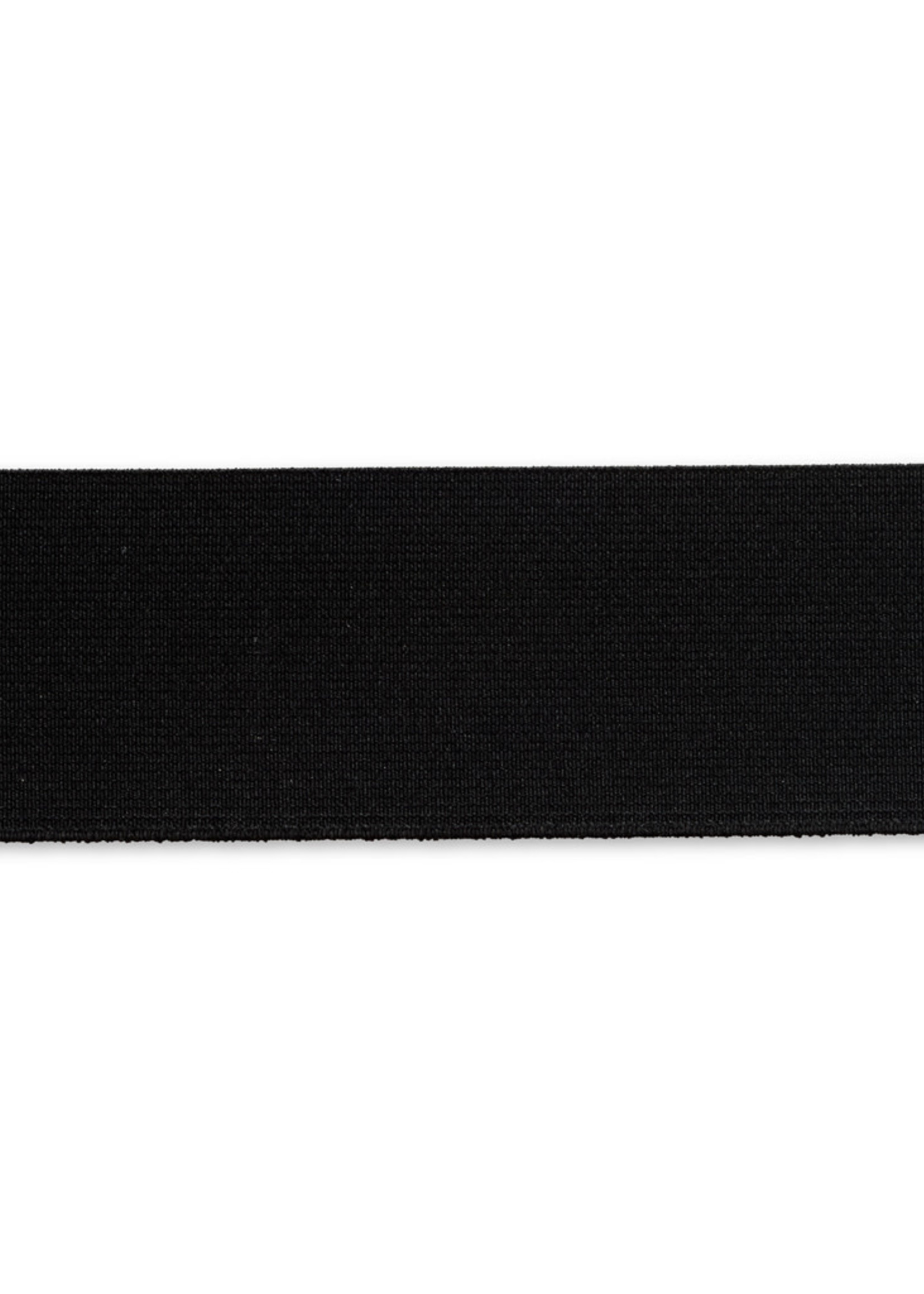 ° Bandelastiek 50 mm - Zwart