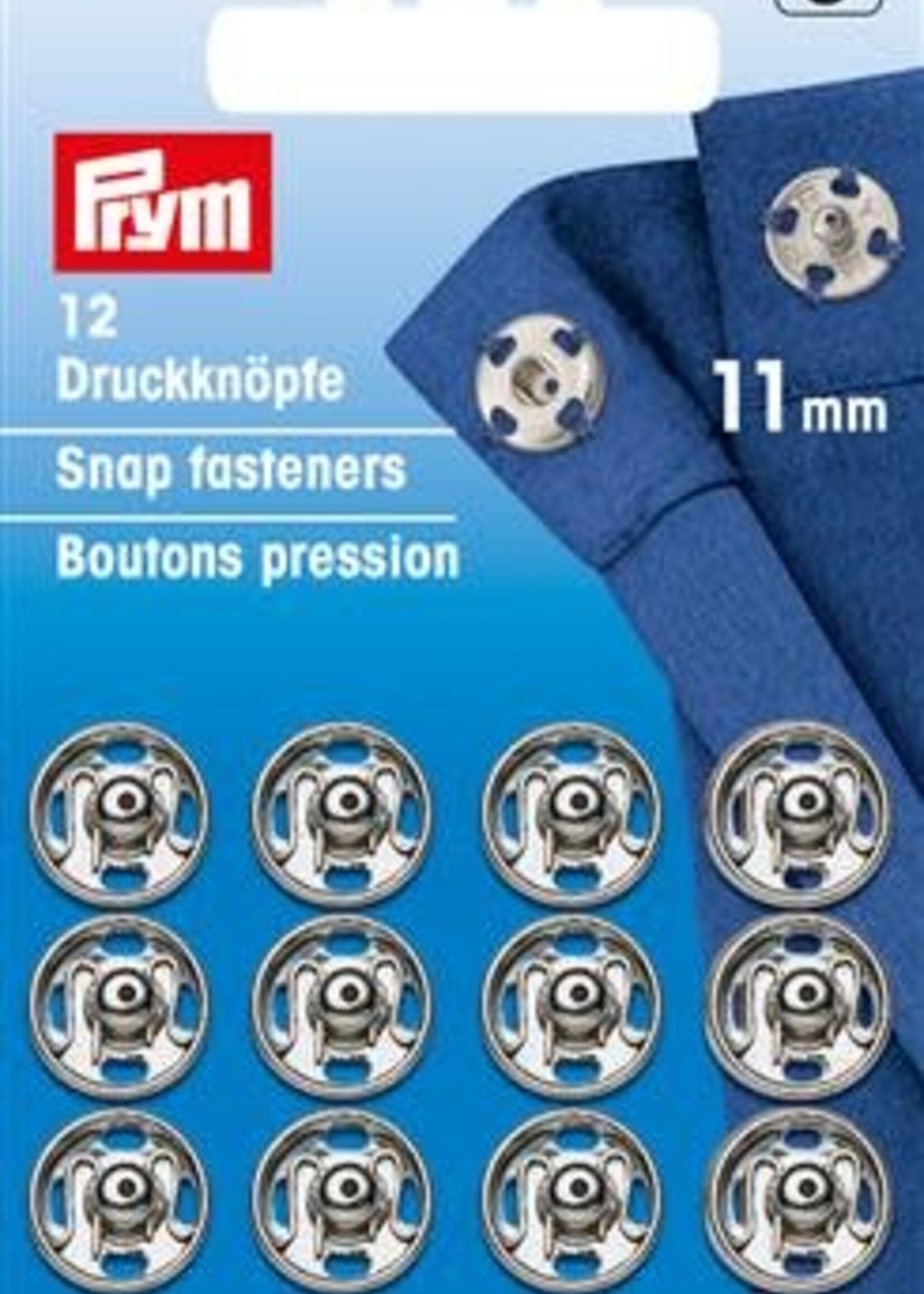 Prym ° Prym - Aannaaidrukknopen - 11mm - Zilver