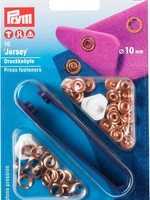 Prym ° Vernietbare Drukknopen Jersey - Prym - 10mm - Koper