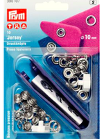 Prym ° Vernietbare Drukknopen Jersey - Prym - 10mm - Zilver