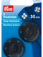Prym ° Prym - Aannaaidrukknopen - 30mm - Zwart