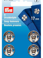 Prym ° Prym - Aannaaidrukknopen - 17mm (zilver)