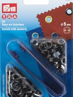 Prym ° Ringen met schijven - Prym - 5MM (oudijzer)