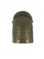 ° Vingerhoed - 18mm - Brons