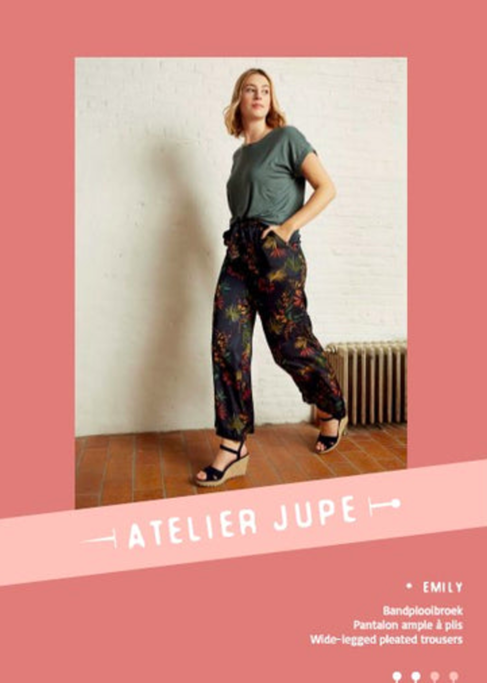 Atelier Jupe Naaipatroon - Atelier Jupe - Emily Trousers