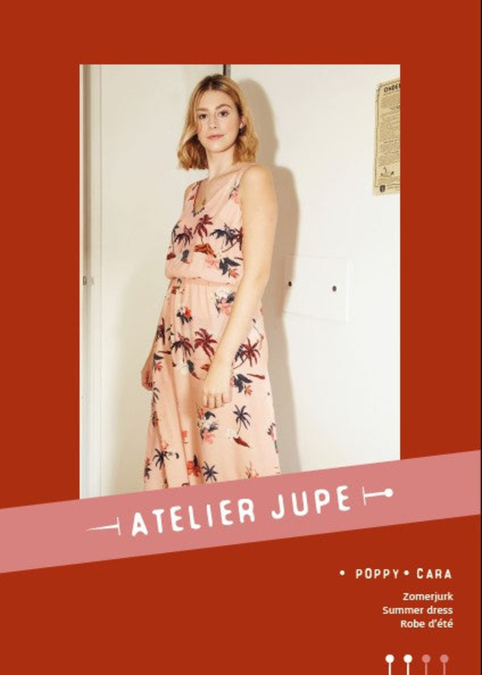 Atelier Jupe ° Naaipatroon - Atelier Jupe - Poppy & Cara Zomerjurk