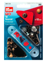 Prym ° Vernietbare Drukknopen Anorak - Prym - 12mm - Brons