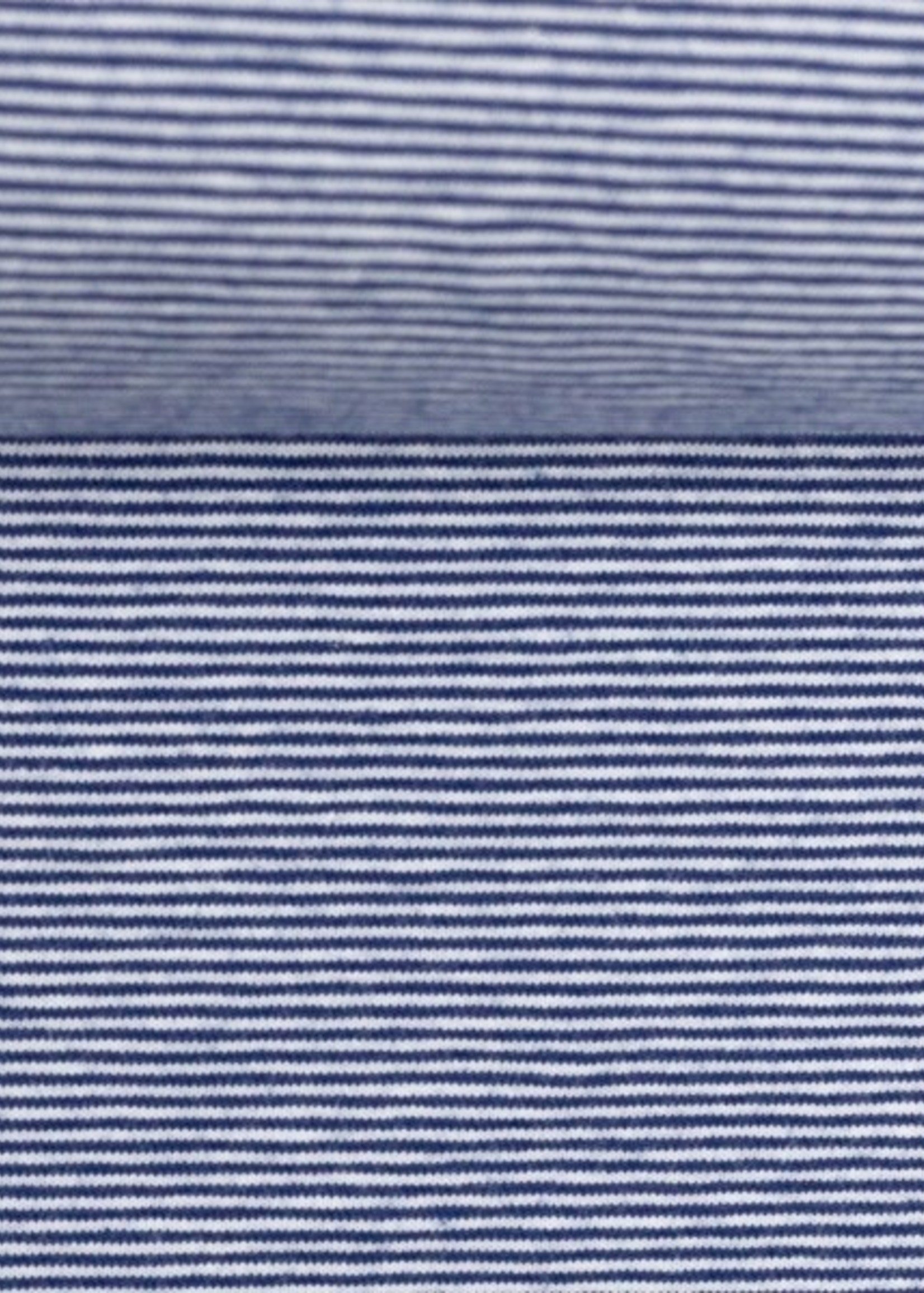 ° Stof Tricot - Bella - Stripes Blue