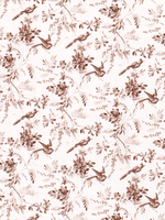 * Stof BIO Tricot - Diertjes - Bruin