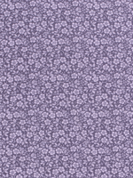 * Stof Katoen - Mille Fleurs - Lila