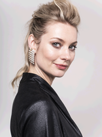 * Stof Soepel Kunstleder - Zwart