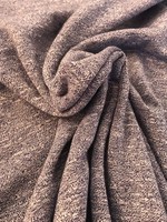 * Stof Viscose Tricot - Blauw Melange