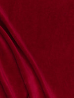 ° Stof Nicky Velours - Rood