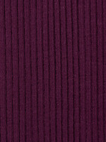 Stof Boordstof - Brede Rib - Paars (646)