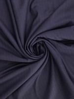 * Stof 100% Wol - Pin Stripes - Dark Blue