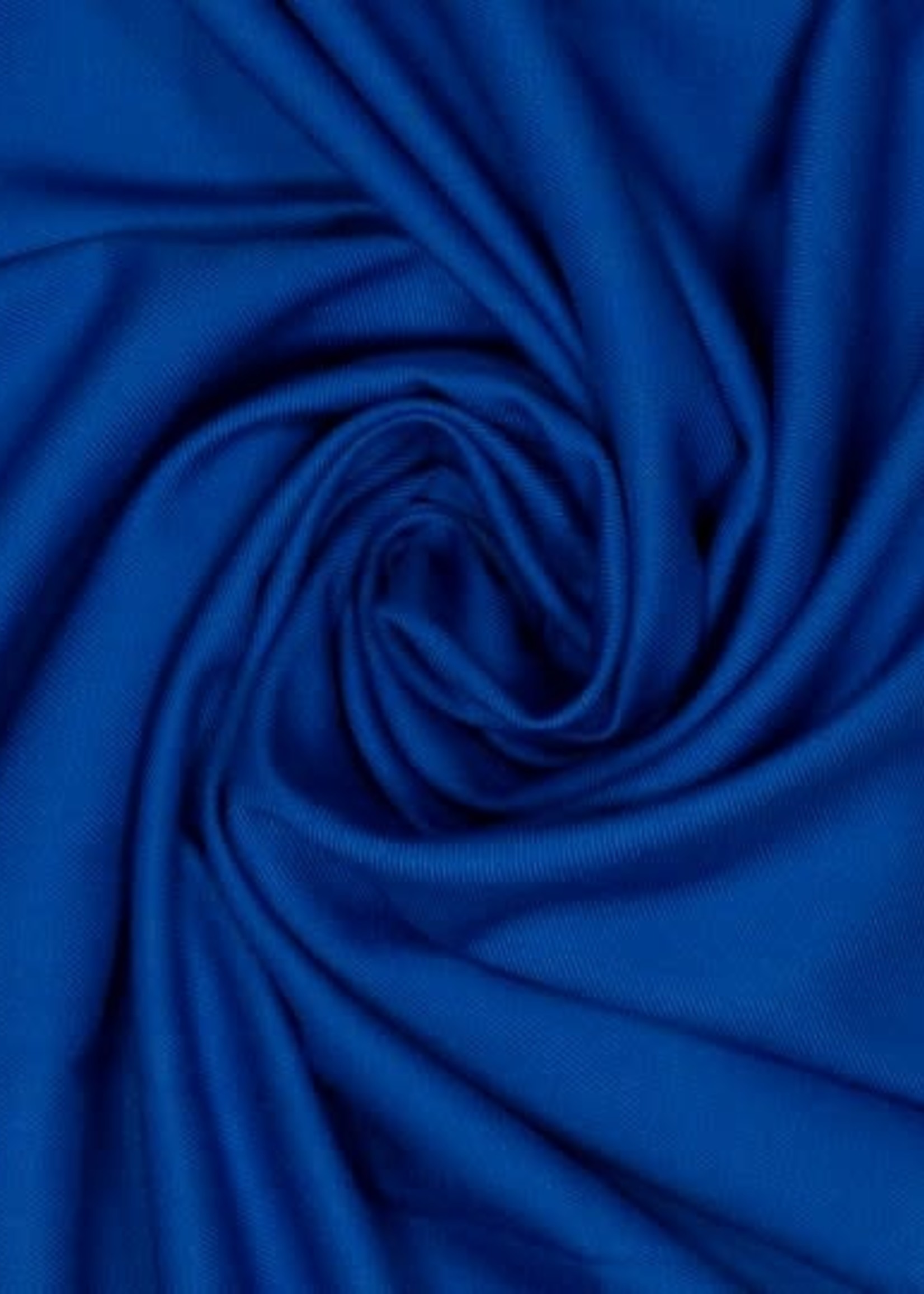 ° Soepele Geweven Bamboo Stof - Kobaltblauw