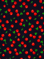 * Stof Viscose Tricot - Cherry