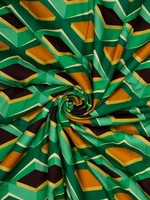 * Soepelvallende Stof - Retro Green