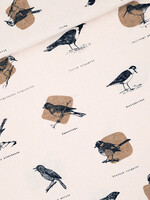 See You at Six * Stof Linnen Blend - See You at Six - Ornithology