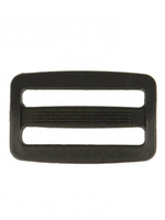 ° Schuifgesp - 38mm - Zwart (set van 4 stuks)