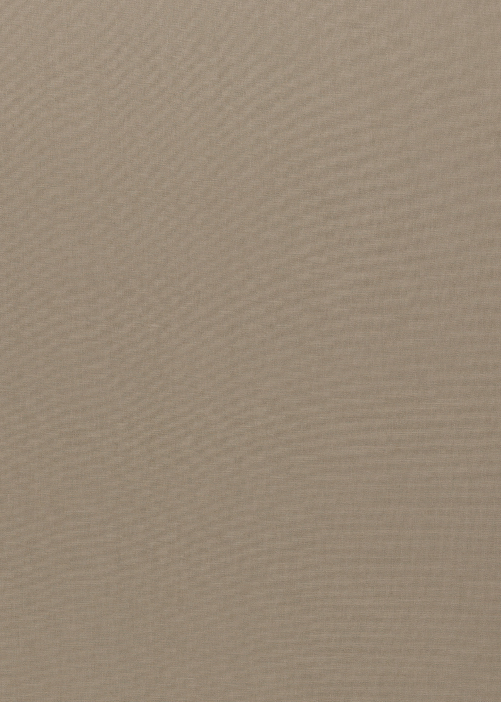 ° Stof Katoen - Effen - Bruin