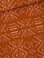 See You at Six * Stof Canvas - See You at Six - Pattern Stripes - Herfstbruin