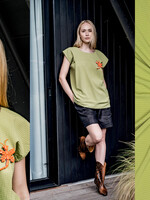 Fibre Mood * Stof Seersucker - Fibre Mood - OCEAN - Green