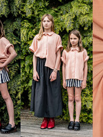 Fibre Mood ° Stof Tetra Double Gauze - Fibre Mood - KIRA - Beige Pink