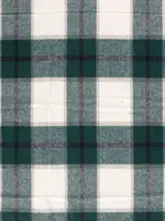 ° Mantelstof - Ruiten Groen