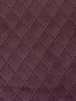 ° Stof Quilted & Gewatteerd - Velours - Purple