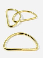 D-ring - 40mm - Goud