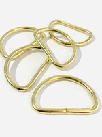 D-ring - 25mm - Goud