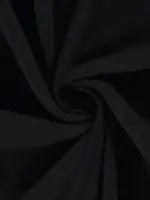 ° Stof Jogging Sweater - Effen Zwart