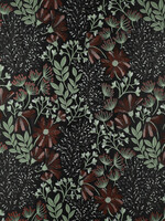 Poppy * Stof Jacquard Double Face - POPPY - Leaves Green