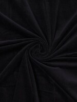 ° Stof Ribvelours / Corduroy - Zwart