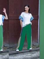 Fibre Mood * Stof Crepe - Fibre Mood - THARA - Green