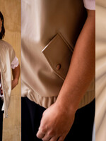 Fibre Mood * Stof Faux Leather / Kunstleder - Fibre Mood - VINNY - Beige