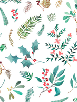 Katia * Stof Canvas - KATIA - X-Mas Floral