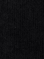 ° Stof Stretch Ribvelours / Corduroy (tricot) - Zwart