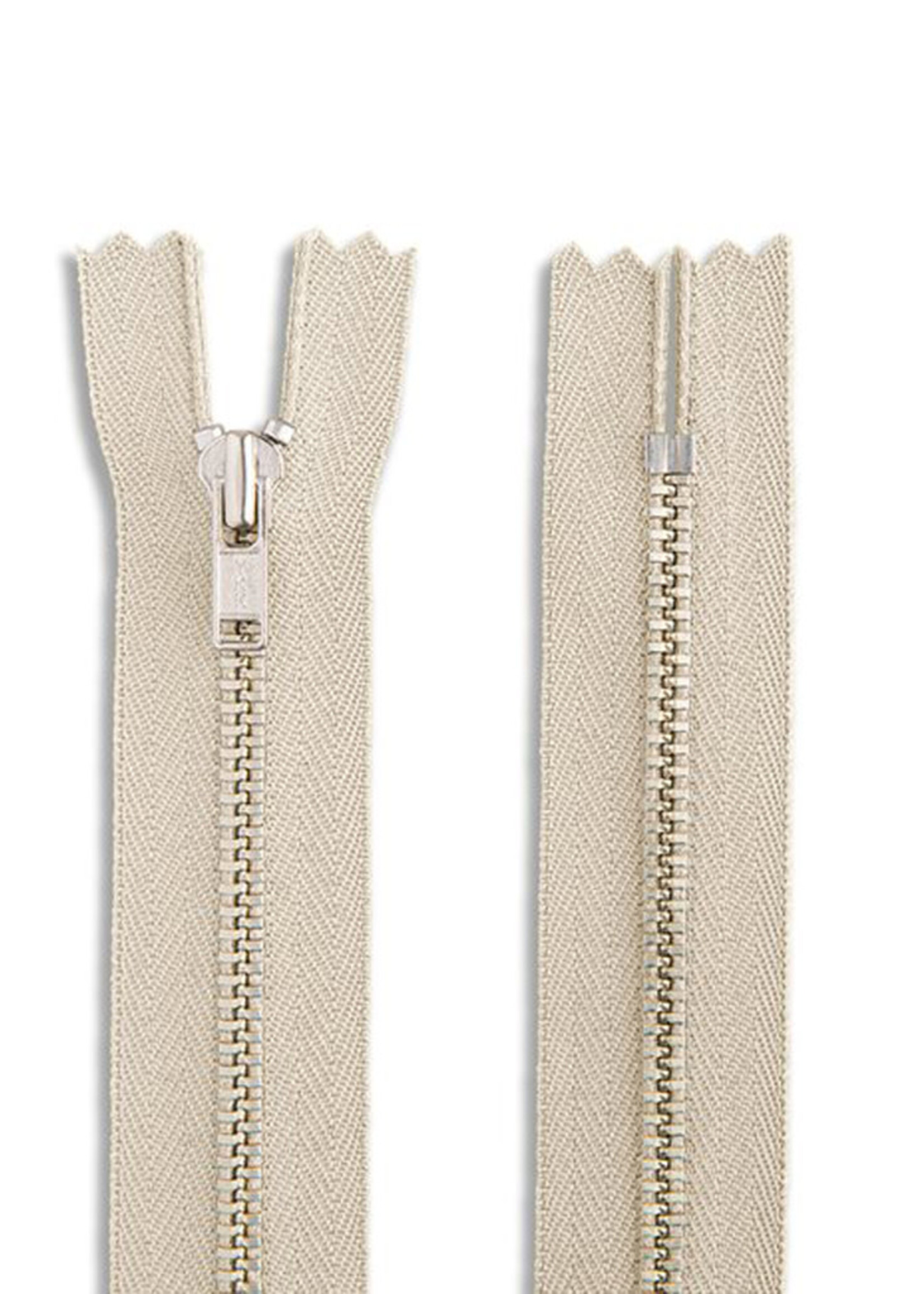 YKK Broekrits (niet-deelbaar) - YKK - 12 cm - Beige