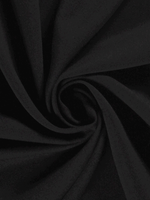 * Stof Burlington - Zwart