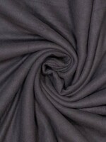 Stof Double Brushed Viscose Tricot - Zwart