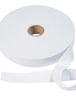 ° Bandelastiek 40 mm - Wit