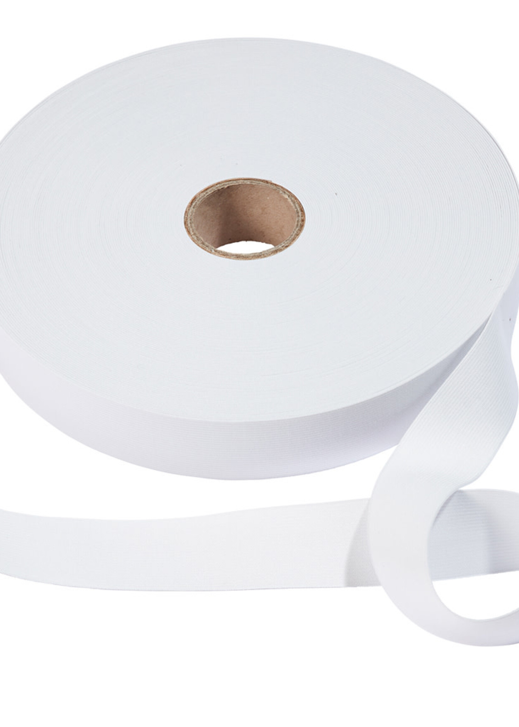 ° Bandelastiek 40 mm - Wit