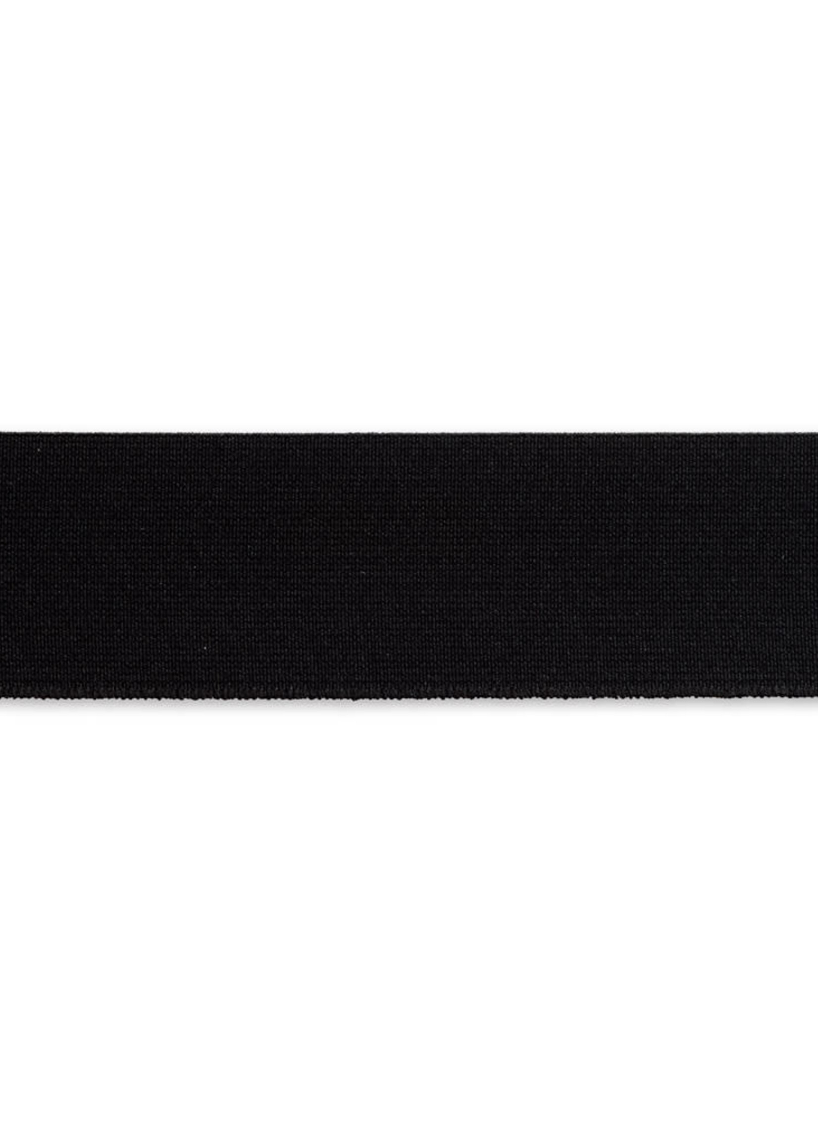 ° Bandelastiek 40mm - Zwart