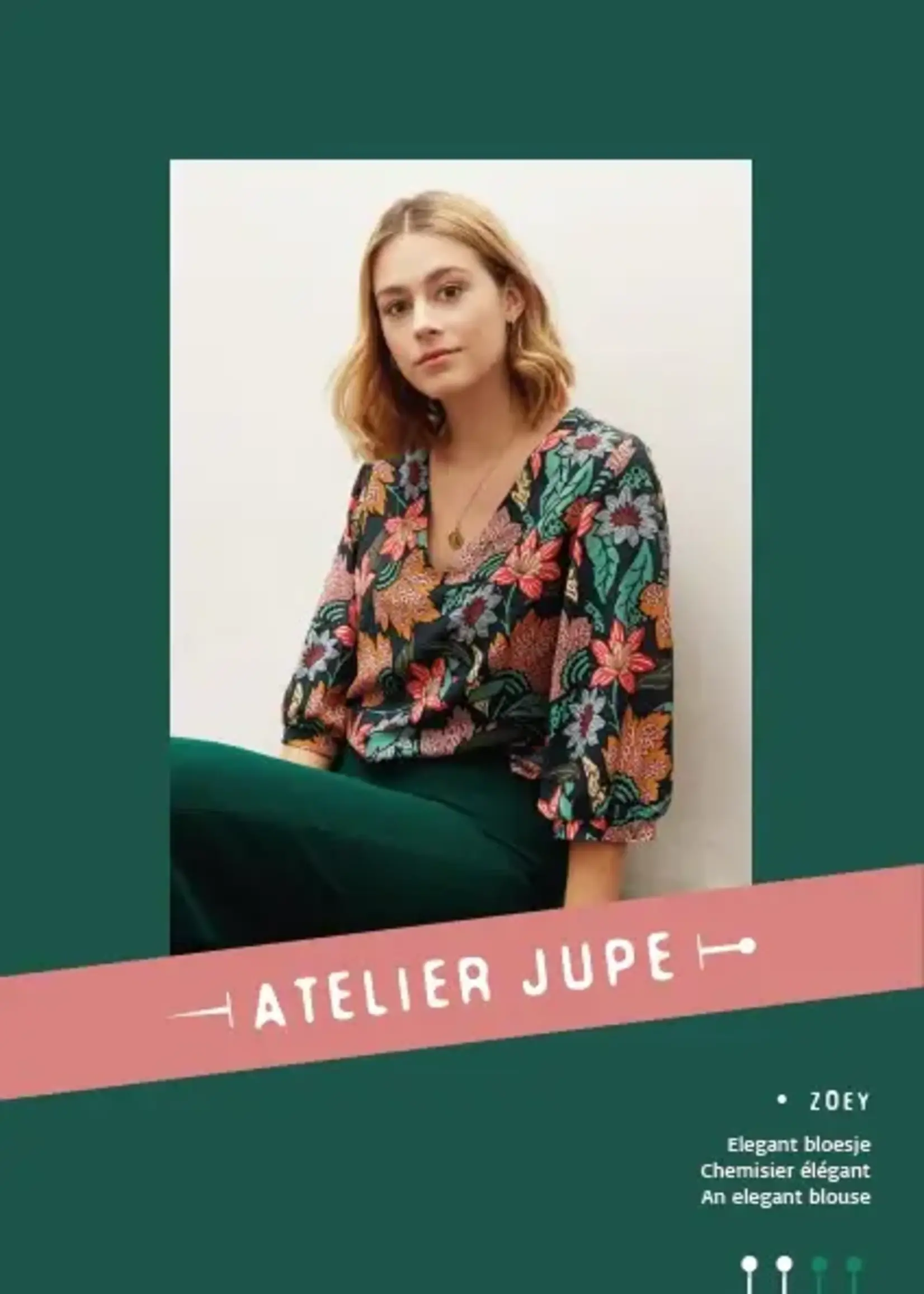 Atelier Jupe ° Naaipatroon - Atelier Jupe - Zoey Bloes