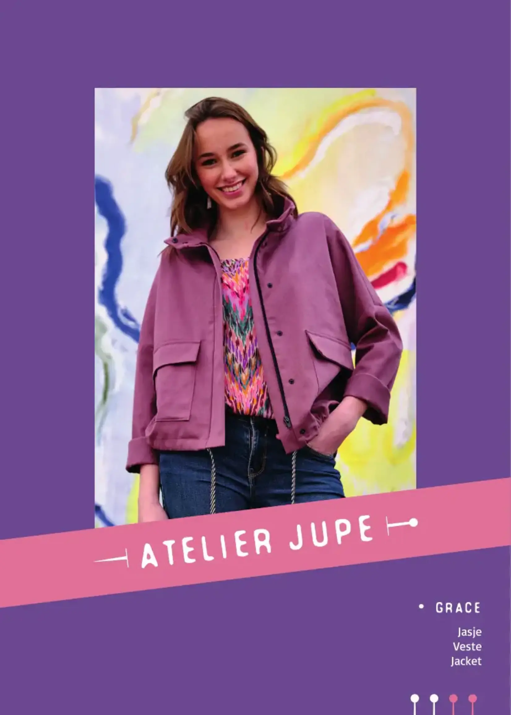 Atelier Jupe * Naaipatroon - Atelier Jupe - Grace Jasje