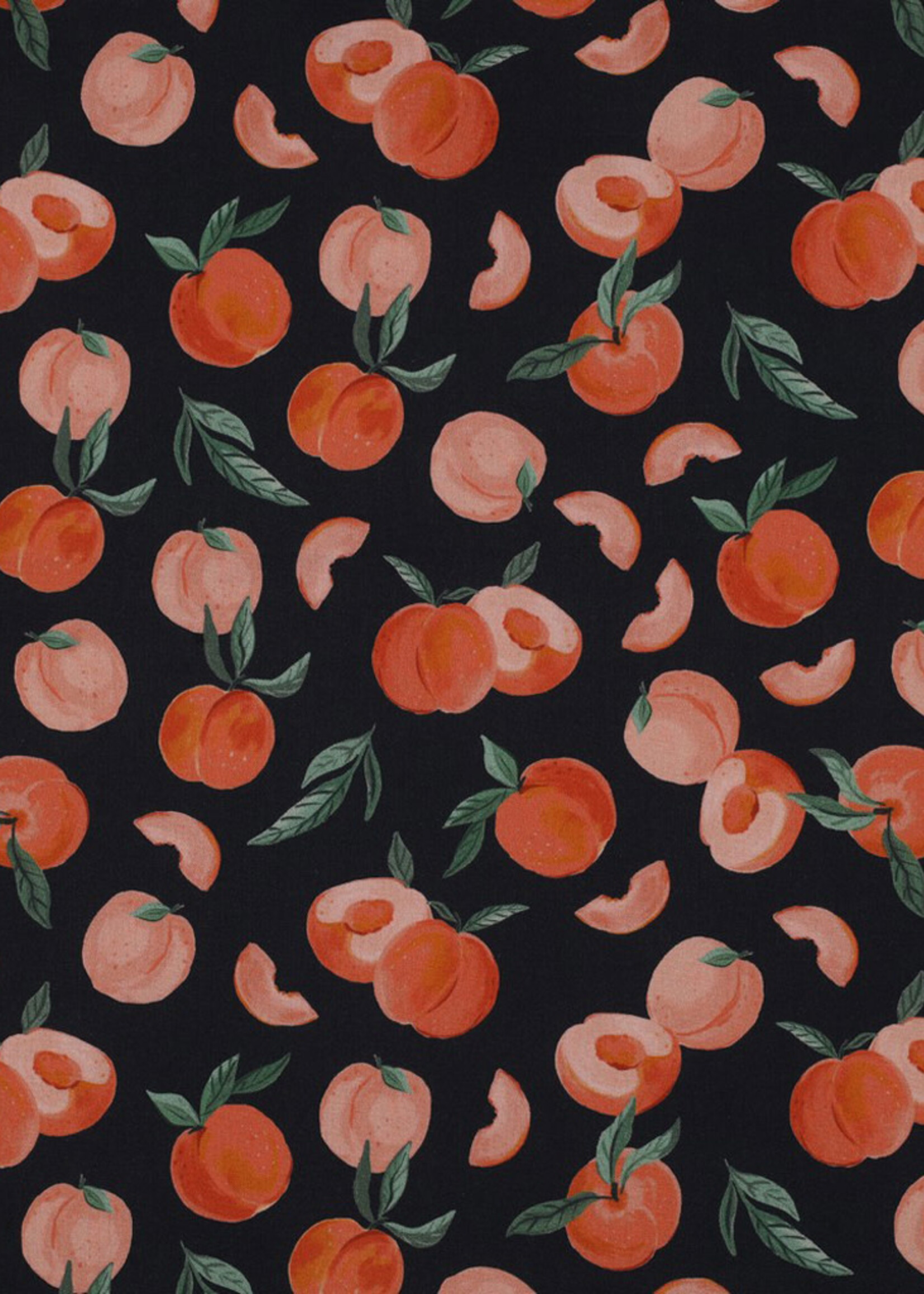 Poppy * Stof Katoen - Poppy - Poplin Peach